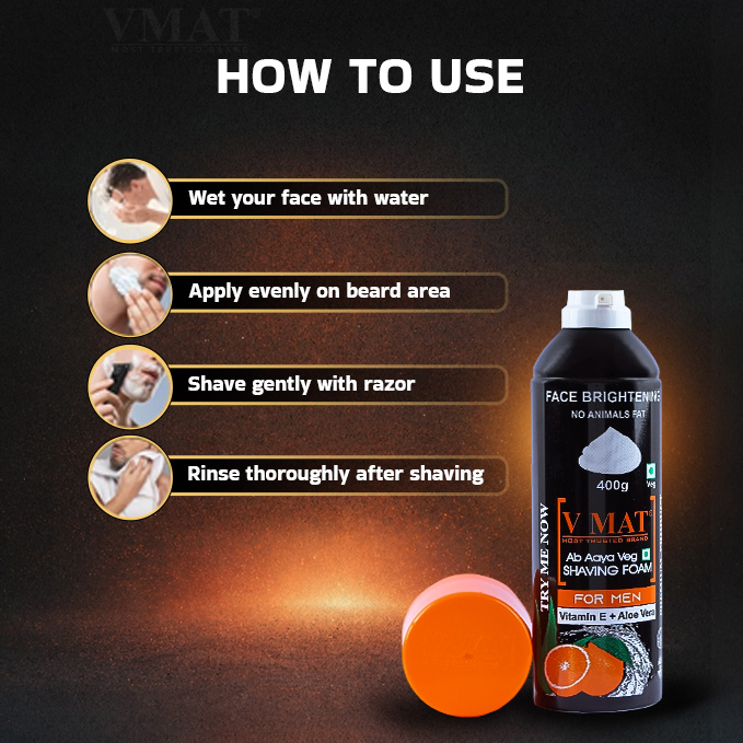 VMAT Shaving Foam Regular